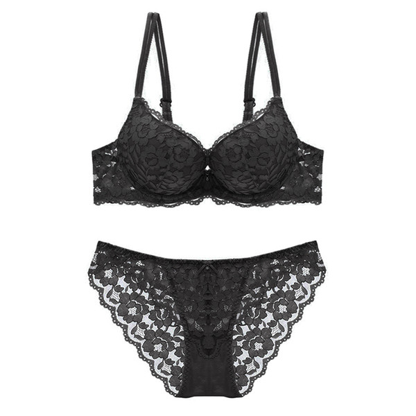 Női csipke fehérnemű két részben négy színben