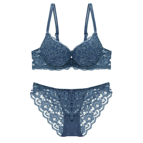 Női csipke fehérnemű két részben négy színben