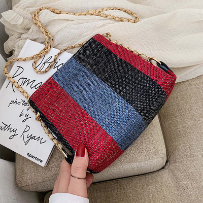 Geanta de dama tricotata cu maner lung