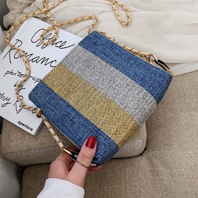 Geanta de dama tricotata cu maner lung