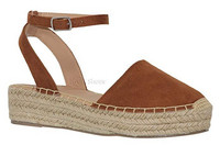 Espadrile de dama din piele intoarsa ecologica in mai multe culori