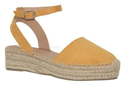 Espadrile de dama din piele intoarsa ecologica in mai multe culori