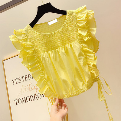 Női felső O-nyakkal, négy színben