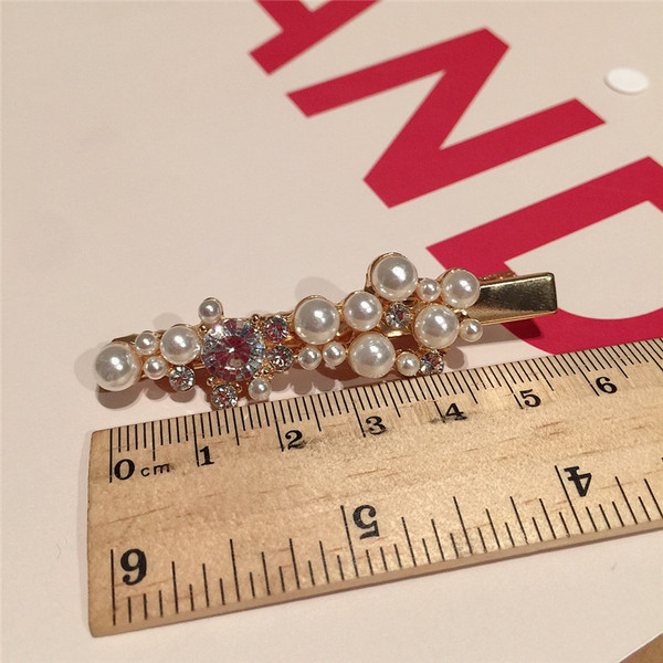 Ace de păr pentru femei cu perle și pietre - patru culori