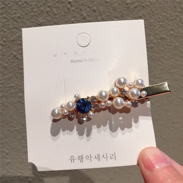 Ace de păr pentru femei cu perle și pietre - patru culori