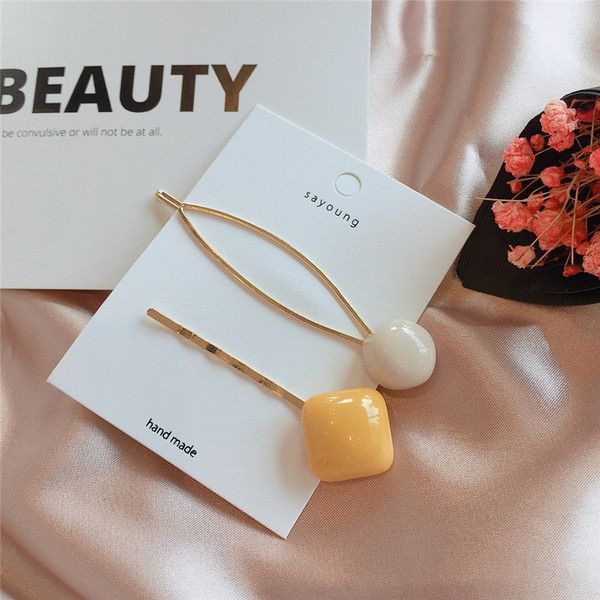 Дамски фиби за коса-комплект от два броя в пет цвята