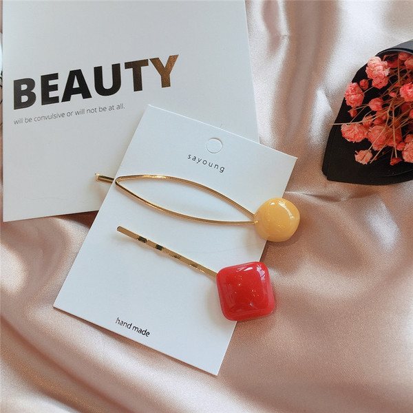 Дамски фиби за коса-комплект от два броя в пет цвята