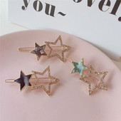 Női hajtűk három színben kövekkel