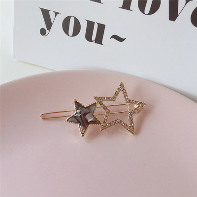 Női hajtűk három színben kövekkel