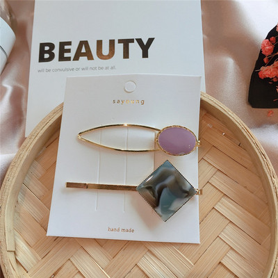 Női hajtűk - két darabból álló készlet több színben