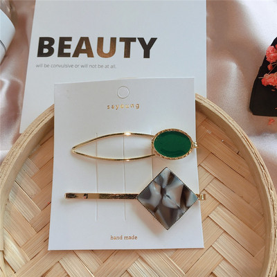 Női hajtűk - két darabból álló készlet több színben