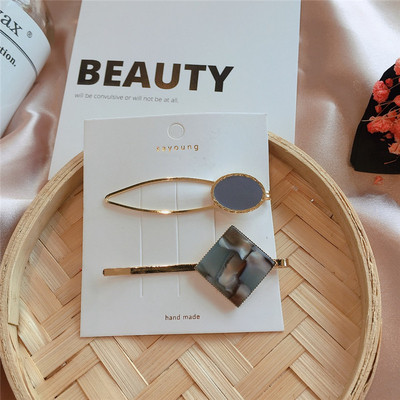 Női hajtűk - két darabból álló készlet több színben