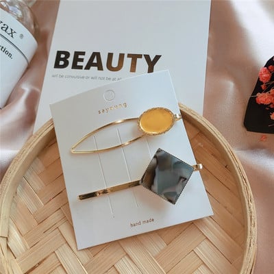 Női hajtűk - két darabból álló készlet több színben