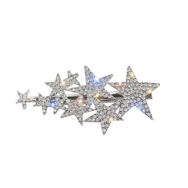 Női hajtű két színben kövekkel