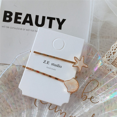 Modern női hajtű-szett két darabból, három színben