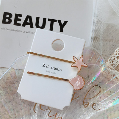 Modern női hajtű-szett két darabból, három színben