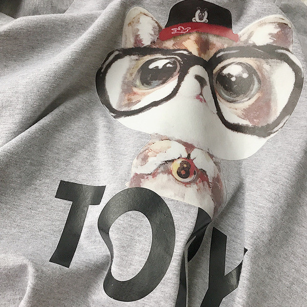 Tricou modern pentru bărbați cu imprimeu în trei culori