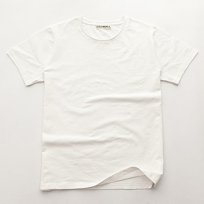 Alkalmi férfi póló O-nyakkal, különböző színekben