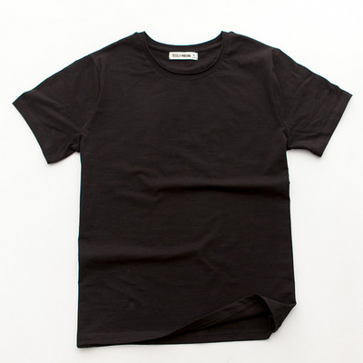 Alkalmi férfi póló O-nyakkal, különböző színekben