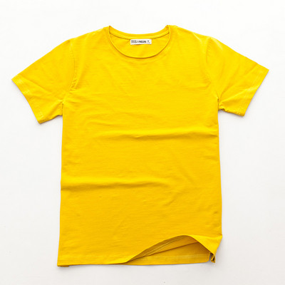 Alkalmi férfi póló O-nyakkal, különböző színekben