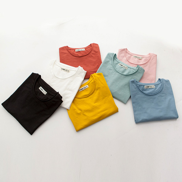 Alkalmi férfi póló O-nyakkal, különböző színekben