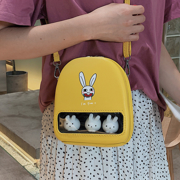 Női hátizsák applikációval - négy modell