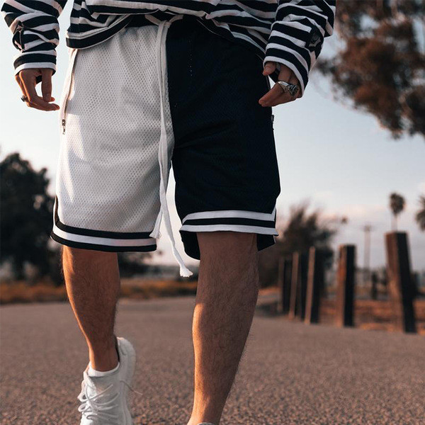 Pantaloni scurți casual barbatesti cu buzunare in doua modele