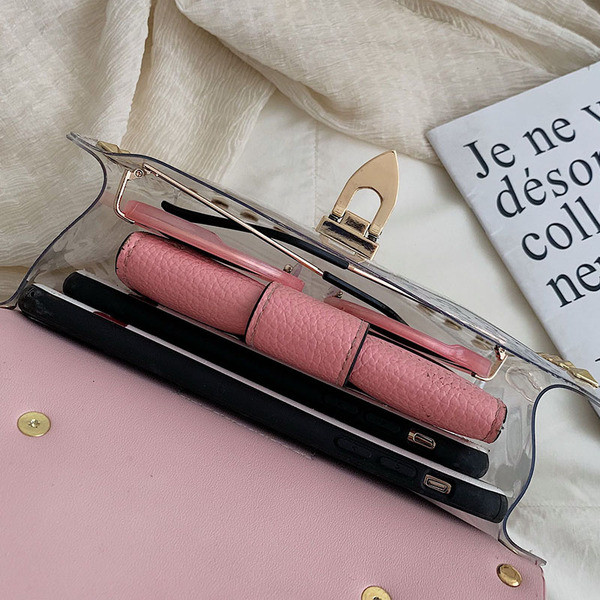 Geanta dama cu decor metalic in patru culori