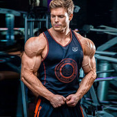 Férfi sportcipő két színben mintával