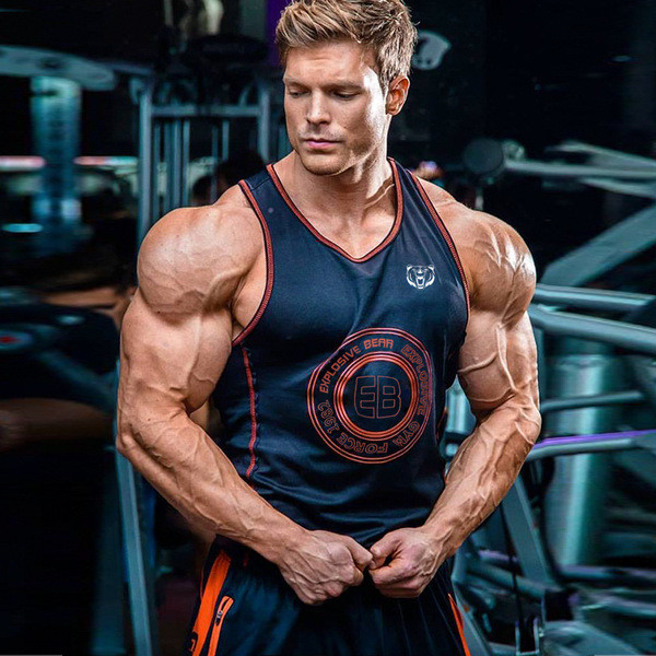 Férfi sportcipő két színben mintával