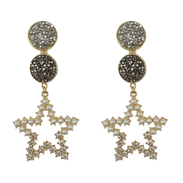 Női hosszú gyöngyös fülbevaló - két modell