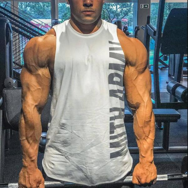 Maieu sport pentru bărbați cu inscripție în cinci culori