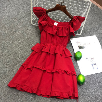 Stílusos női ruha szabású modell több színben