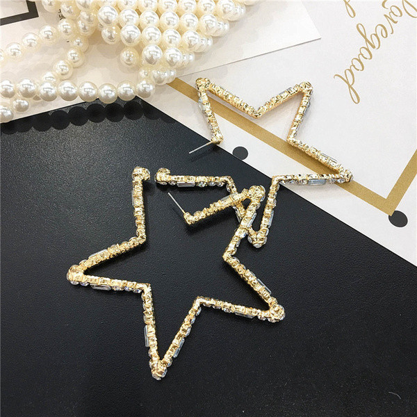 Új női fülbevaló modell - arany és ezüst színben