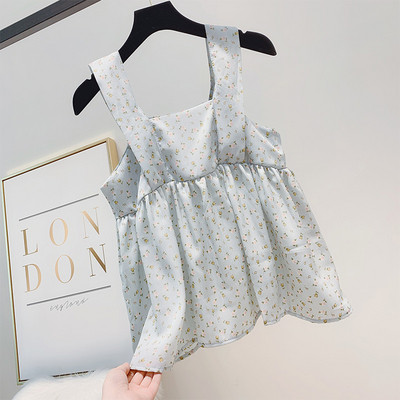 Maieu modern de damă cu model floral în trei culori