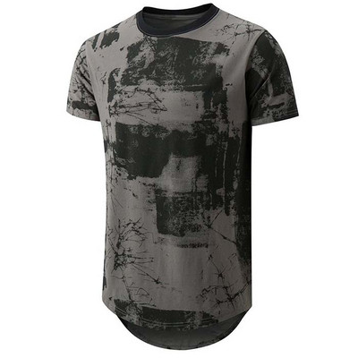 Lezser férfi blúz rövid ujjal és O-nyakú három színben