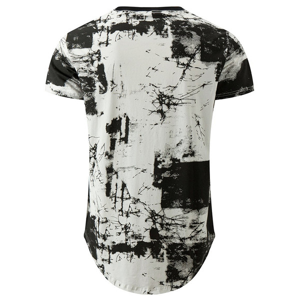 Lezser férfi blúz rövid ujjal és O-nyakú három színben