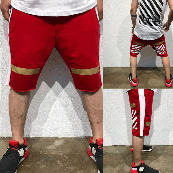 Pantaloni scurți moderni pentru bărbați cu imprimeu în mai multe culori