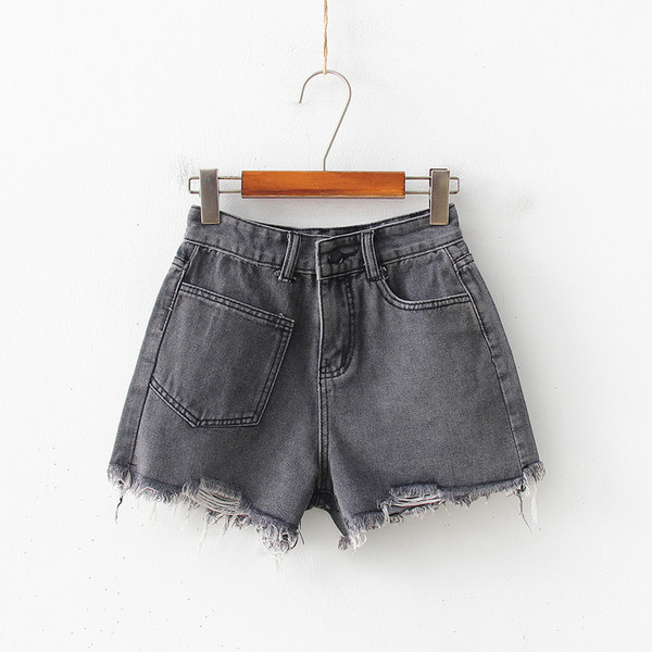 Női farmer szakadt motívumokkal, két színben