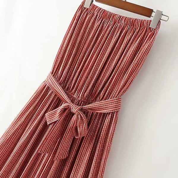 Γυναικείες  ολόσωμες φόρμες με ζώνη σε δύο χρώματα