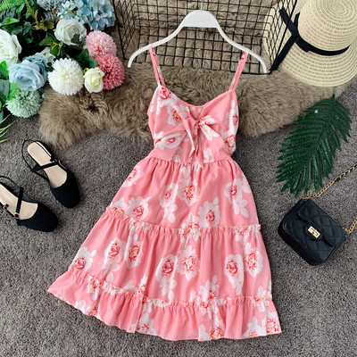 Rochie eleganta de dama cu bretele subtiri in trei culori