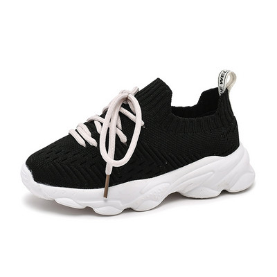 Gyerek tornacipő rózsaszín és fekete színben lányoknak