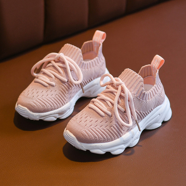 Gyerek tornacipő rózsaszín és fekete színben lányoknak