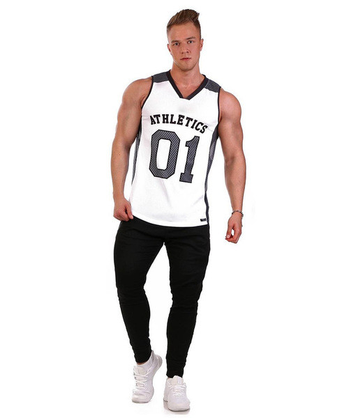 Maieu sport pentru bărbați cu imprimeu în patru culori