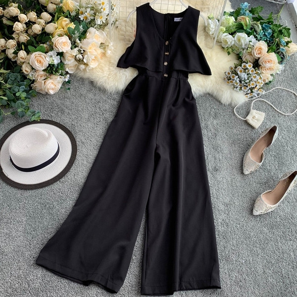 Μακρύ Γυναικεία ολόσωμη φόρμα με κουμπιά σε διάφορα χρώματα