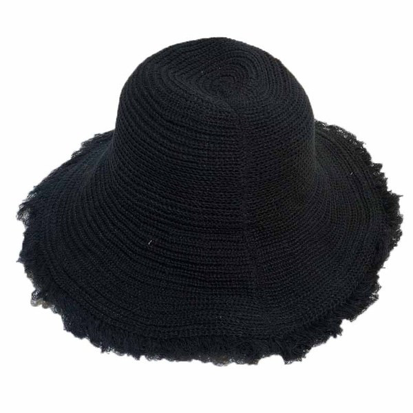 Стилна дамска шапка с периферия в различни цветове