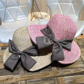 Nyári női sapka rojtokkal és szalaggal, négy színben