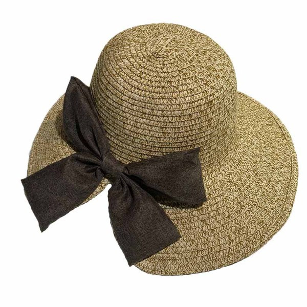 Nyári női sapka rojtokkal és szalaggal, négy színben