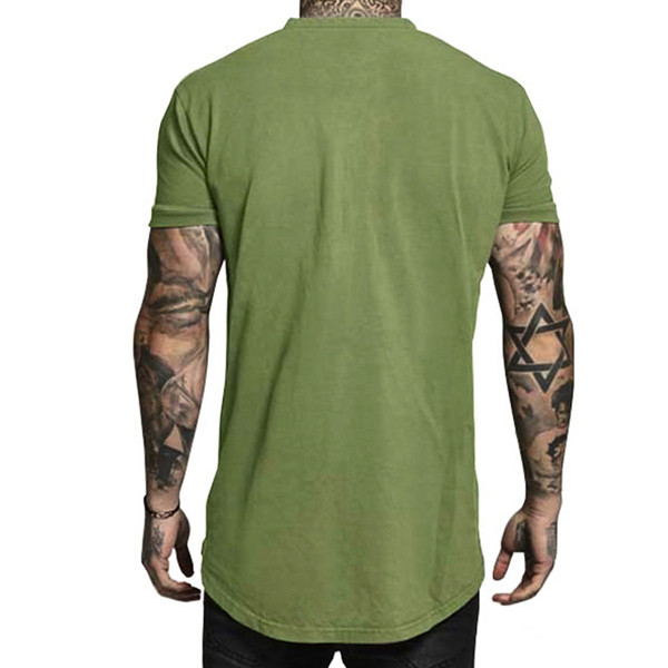 Modern férfi póló gombokkal és rövid ujjú három színben