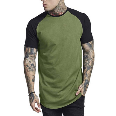 Modern férfi póló három színben, rövid ujjal